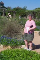 Jan at the Wildflower Center.