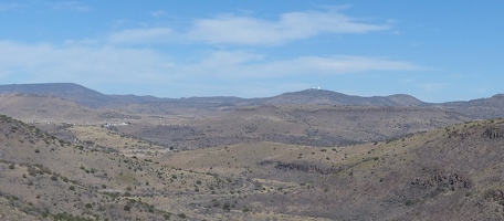 McDonald Observatory in the distance