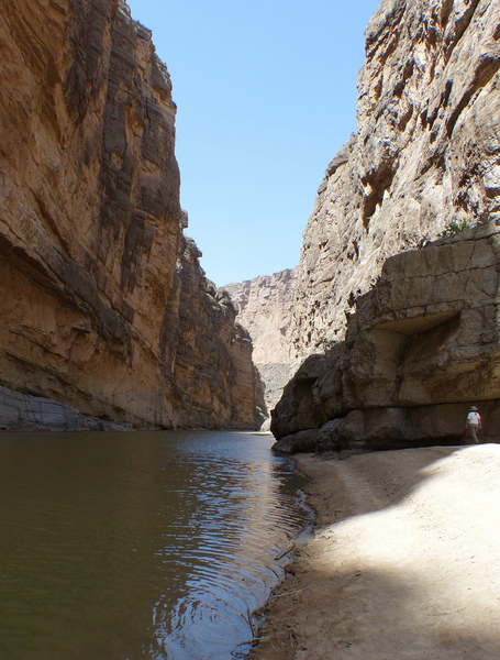 Rio Grande inside canyon