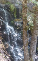 Falls near cave