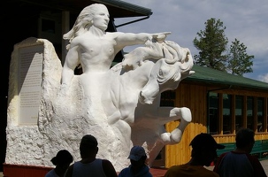 Crazy Horse scale model