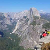 Another view of Half Dome from Glacier Point