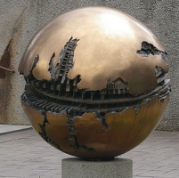 Sphere No. 6 by Arnaldo Pomodoro