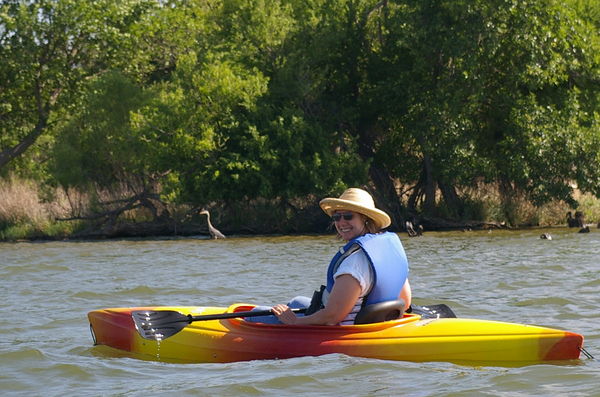 Kayaking on Inks Lake
