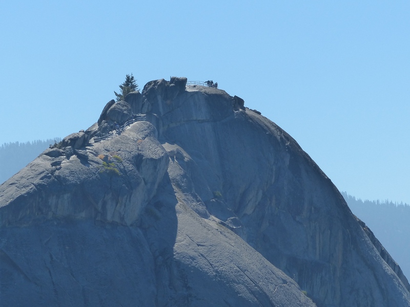 Top of Moro Rock from Hanging Rock