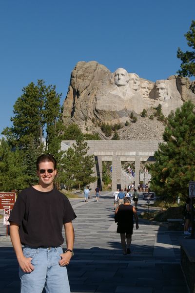 Kevin at Mt. Rushmore