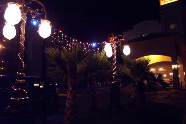 La Copa Inn holiday lights