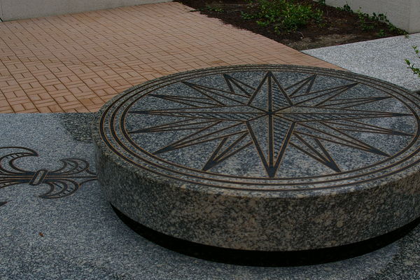 Compass rose in Compass Rose Park