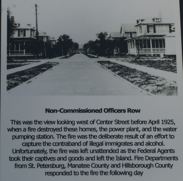Officers Row sign