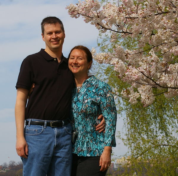 Kevin and Kay along Potomac