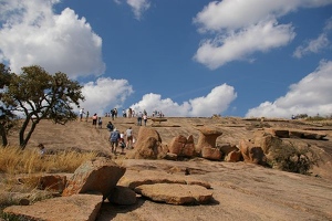 Heading up the Summit Trail