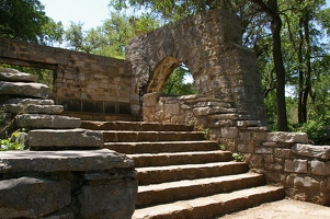 CCC structure near cave entrance