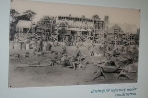 Bastrop dining hall being built