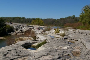 Lower falls area