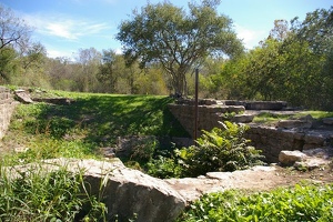 Grist mill ruins