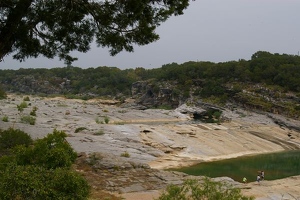 Pedernales falls, normal flow