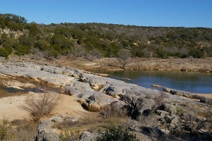 Pedernales falls, normal flow