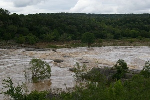 Pedernales falls, flooding