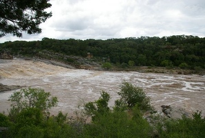 Pedernales falls, flooding