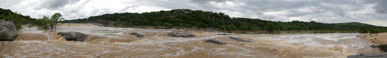 Pedernales Falls panoramic