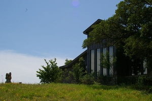 House on top of hill