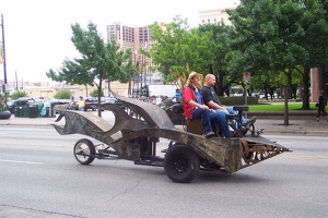 Metal Sculpture Car