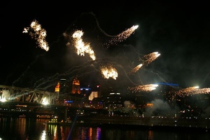 Cincinnati fireworks 2007