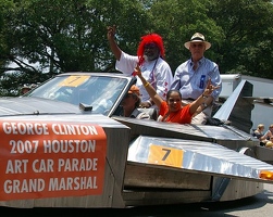 Jet Car with Grand Marshal George Clinton