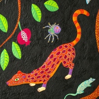 Detail from Arbol de Vida by Judy Coates Perez