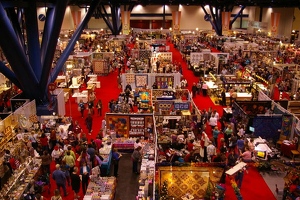 Quilt festival vendors exhibits