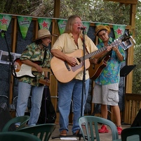 Nancy Scott, with Purly Gates and Lisa Rogers