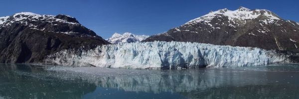 Margerie glacier panoramic