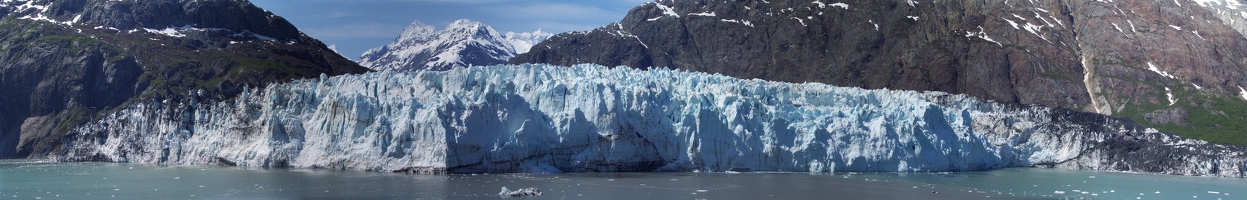 Margerie glacier panoramic