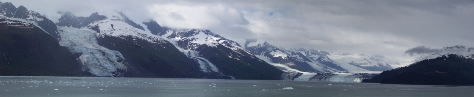 Bryn-Mawr, Smith, Harvard glaciers panoramic