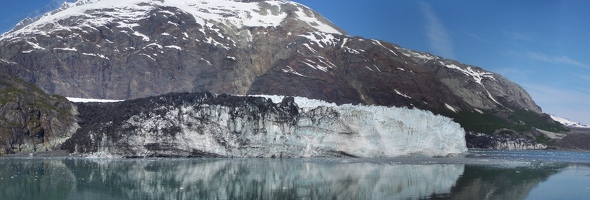 Margerie glacier panoramic