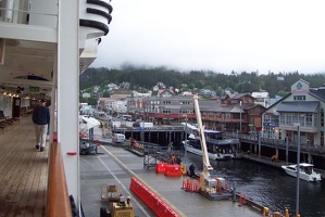 Docked at Ketchikan