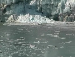 Video: Margerie glacier calving, reversed