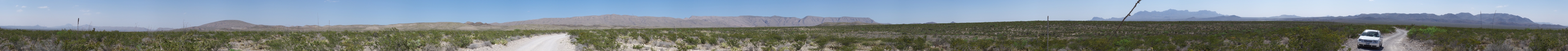 Dagger Flats Road panoramic