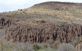 Rock outcrops