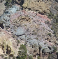 Colored rocks