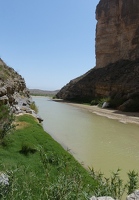 Rio Grande from inside canyon