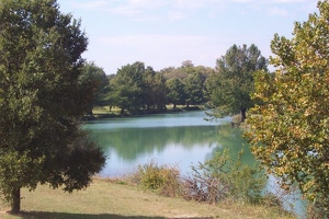 Blanco River, looking upstream