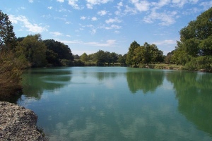 Blanco River, looking upstream