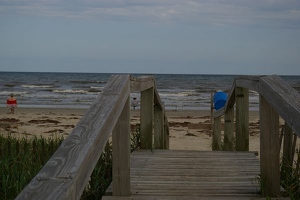 Boardwalk to beach