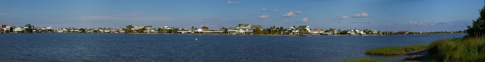 Panoramic bay view