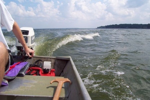 Out on Lake Livingston