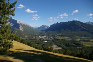 Banff from Mt. Norquay overlook
