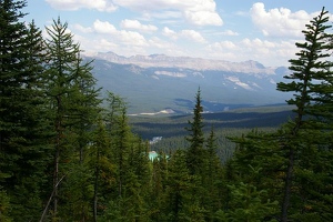 Lake Louise from trail