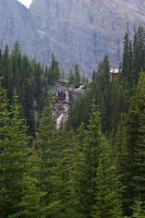 Waterfall near tea house