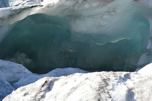 Glacier cave